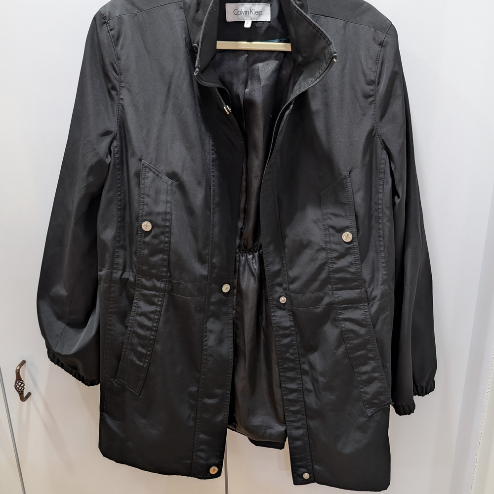 Calvin Klein Women's Utility Jacket in Black